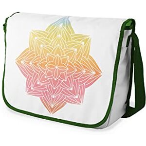 Bonamaison Digitalt tryckt messenger skolväska med kaki rem för studenter, axelremsväska, kurirväska, axelväska för skolan, skolskolstarten, storlek: 29 x 36 cm, flerfärgad, Messenger skolväska Bonamaison Digitalt tryckt messenger skolväska med kaki rem för studenter, axelremsväska, kurirväska, axelväska för skolan, skolskolstarten, storlek: 29 x 36 cm, flerfärgad, Messenger skolväska