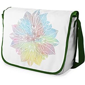 Bonamaison Digitalt tryckt messenger skolväska med kaki rem för studenter, axelremsväska, kurirväska, axelväska för skolan, skolskolstarten, storlek: 29 x 36 cm, flerfärgad, Messenger skolväska Bonamaison Digitalt tryckt messenger skolväska med kaki rem för studenter, axelremsväska, kurirväska, axelväska för skolan, skolskolstarten, storlek: 29 x 36 cm, flerfärgad, Messenger skolväska