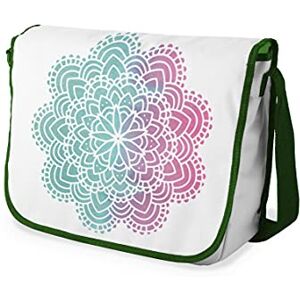 Bonamaison Digitalt tryckt messenger-skolväska med kaki rem för studenter, axelremsväska, kurirväska, axelväska för skolan, skolskolstarten, storlek: 29 x 36 cm, flerfärgad, Messenger skolväska Bonamaison Digitalt tryckt messenger-skolväska med kaki rem för studenter, axelremsväska, kurirväska, axelväska för skolan, skolskolstarten, storlek: 29 x 36 cm, flerfärgad, Messenger skolväska