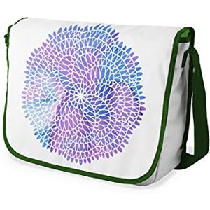 Bonamaison Messenger skolväskor med digitalt tryck med khaki remmar för flickor och pojkar, kurirväskor för elever, axelväskor, storlek: 29 x 36 cm Bonamaison Messenger skolväskor med digitalt tryck med khaki remmar för flickor och pojkar, kurirväskor för elever, axelväskor, storlek: 29 x 36 cm