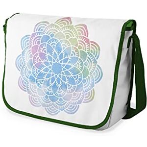 Bonamaison Digitalt tryckt messenger-skolväska med kaki rem för studenter, axelremsväska, kurirväska, axelväska för skolan, skolskolstarten, storlek: 29 x 36 cm, flerfärgad, Messenger skolväska Bonamaison Digitalt tryckt messenger-skolväska med kaki rem för studenter, axelremsväska, kurirväska, axelväska för skolan, skolskolstarten, storlek: 29 x 36 cm, flerfärgad, Messenger skolväska