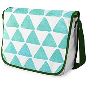 Bonamaison digitalt tryckta budbärare väskor med khaki armband för studenter, skolväskor för flickor och pojkar, axelväskor, tillbaka till skolan, storlek: 29 x 36 cm Bonamaison digitalt tryckta budbärare väskor med khaki armband för studenter, skolväskor för flickor och pojkar, axelväskor, tillbaka till skolan, storlek: 29 x 36 cm