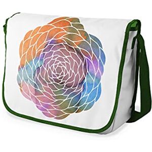 Bonamaison Digitalt tryckt messenger skolväska med kaki rem för studenter, axelremsväska, kurirväska, axelväska för skolan, skolskolstarten, storlek: 29 x 36 cm, flerfärgad, Messenger skolväska Bonamaison Digitalt tryckt messenger skolväska med kaki rem för studenter, axelremsväska, kurirväska, axelväska för skolan, skolskolstarten, storlek: 29 x 36 cm, flerfärgad, Messenger skolväska