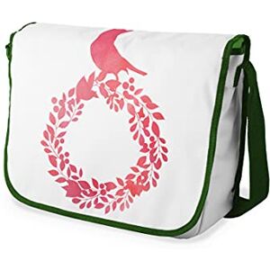 Bonamaison digitalt tryckta budbärare väskor med khaki armband för studenter, skolväskor för flickor och pojkar, axelväskor, tillbaka till skolan, storlek: 29 x 36 cm Bonamaison digitalt tryckta budbärare väskor med khaki armband för studenter, skolväskor för flickor och pojkar, axelväskor, tillbaka till skolan, storlek: 29 x 36 cm