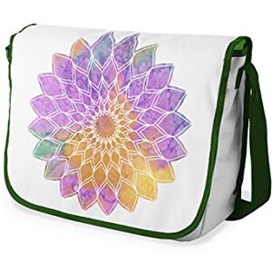 Bonamaison Le Jardin du Lin digital tryckt budbärare skolväskor med kaki rem för flickor och pojkar, tillbaka till skolan, kurirväskor för studenter, axelväskor, storlek: 29 x 36 cm, Mångfärgad, Messenger Bonamaison Le Jardin du Lin digital tryckt budbärare skolväskor med kaki rem för flickor och pojkar, tillbaka till skolan, kurirväskor för studenter, axelväskor, storlek: 29 x 36 cm, Mångfärgad, Messenger