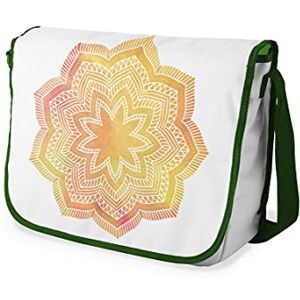 Bonamaison Digitalt tryckt messenger skolväska med kaki rem för studenter, axelremsväska, kurirväska, axelväska för skolan, skolskolstarten, storlek: 29 x 36 cm, flerfärgad, Messenger skolväska Bonamaison Digitalt tryckt messenger skolväska med kaki rem för studenter, axelremsväska, kurirväska, axelväska för skolan, skolskolstarten, storlek: 29 x 36 cm, flerfärgad, Messenger skolväska