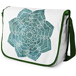 Bonamaison Digitalt tryckt messenger-skolväska med kaki rem för studenter, axelremsväska, kurirväska, axelväska för skolan, skolskolstarten, storlek: 29 x 36 cm, flerfärgad, Messenger skolväska Bonamaison Digitalt tryckt messenger-skolväska med kaki rem för studenter, axelremsväska, kurirväska, axelväska för skolan, skolskolstarten, storlek: 29 x 36 cm, flerfärgad, Messenger skolväska