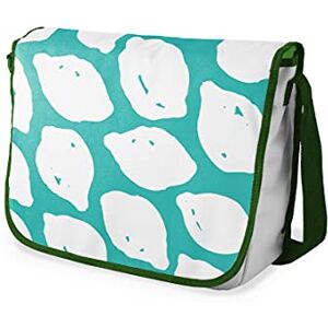Bonamaison Messenger skolväskor med digitalt tryck med khaki remmar för flickor och pojkar, kurirväskor för elever, axelväskor, storlek: 29 x 36 cm Bonamaison Messenger skolväskor med digitalt tryck med khaki remmar för flickor och pojkar, kurirväskor för elever, axelväskor, storlek: 29 x 36 cm
