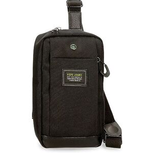 Pepe Jeans Leighton Bagage- Kurirväska Män, Svart, Talla única, Axelväska Pepe Jeans Leighton Bagage- Kurirväska Män, Svart, Talla única, Axelväska