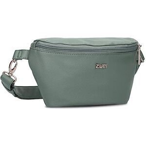 Zwei Dam hip bag Mademoiselle MH4 midjeväska 25 cm 1 liter av högkvalitativt konstläder, crossbody bag vattenavvisande, 3-i-1 bekväm bröstficka, midjeväska och höftväska, Eukalyptus, avslappnad Zwei Dam hip bag Mademoiselle MH4 midjeväska 25 cm 1 liter av högkvalitativt konstläder, crossbody bag vattenavvisande, 3-i-1 bekväm bröstficka, midjeväska och höftväska, Eukalyptus, avslappnad