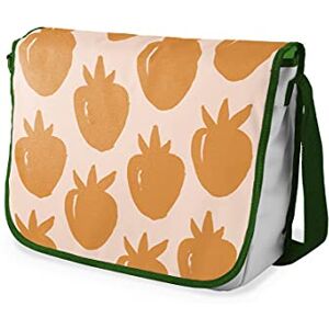 Bonamaison digitalt tryckta budbärare väskor med khaki armband för studenter, skolväskor för flickor och pojkar, axelväskor, tillbaka till skolan, storlek: 29 x 36 cm Bonamaison digitalt tryckta budbärare väskor med khaki armband för studenter, skolväskor för flickor och pojkar, axelväskor, tillbaka till skolan, storlek: 29 x 36 cm
