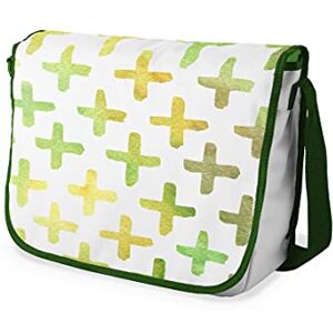 Bonamaison Digitalt tryckt messenger skolväska med kaki rem för studenter, axelremsväska, kurirväska, axelväska för skolan, skolskolstarten, storlek: 29 x 36 cm, flerfärgad, Messenger skolväska Bonamaison Digitalt tryckt messenger skolväska med kaki rem för studenter, axelremsväska, kurirväska, axelväska för skolan, skolskolstarten, storlek: 29 x 36 cm, flerfärgad, Messenger skolväska