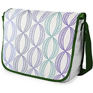 Bonamaison digitalt tryckta budbärare väskor med khaki armband för studenter, skolväskor för flickor och pojkar, axelväskor, tillbaka till skolan, storlek: 29 x 36 cm Bonamaison digitalt tryckta budbärare väskor med khaki armband för studenter, skolväskor för flickor och pojkar, axelväskor, tillbaka till skolan, storlek: 29 x 36 cm