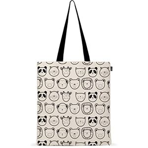 Eco Right Unisex Stoffbeutel, Tote Bag Estetisk, Einkaufstasche Canvas Tragetasche & Stofftasche Dam Dead, Söta djur, En storlek, Bärkassar Eco Right Unisex Stoffbeutel, Tote Bag Estetisk, Einkaufstasche Canvas Tragetasche & Stofftasche Dam Dead, Söta djur, En storlek, Bärkassar