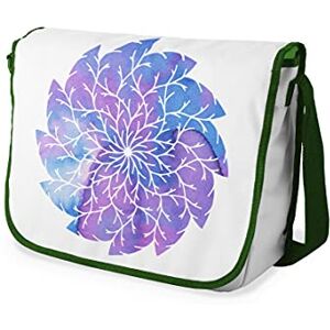 Bonamaison Digitalt tryckt messenger-skolväska med kaki rem för studenter, axelremsväska, kurirväska, axelväska för skolan, skolskolstarten, storlek: 29 x 36 cm, flerfärgad, Messenger skolväska Bonamaison Digitalt tryckt messenger-skolväska med kaki rem för studenter, axelremsväska, kurirväska, axelväska för skolan, skolskolstarten, storlek: 29 x 36 cm, flerfärgad, Messenger skolväska