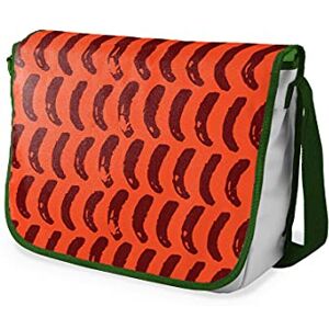 Bonamaison digitalt tryckta budbärare väskor med khaki armband för studenter, skolväskor för flickor och pojkar, axelväskor, tillbaka till skolan, storlek: 29 x 36 cm Bonamaison digitalt tryckta budbärare väskor med khaki armband för studenter, skolväskor för flickor och pojkar, axelväskor, tillbaka till skolan, storlek: 29 x 36 cm