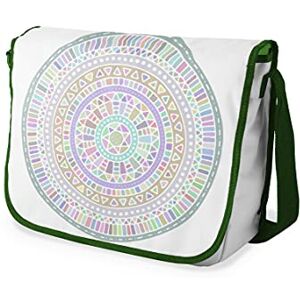 Bonamaison Digitalt tryckt messenger skolväska med kaki rem för studenter, axelremsväska, kurirväska, axelväska för skolan, skolskolstarten, storlek: 29 x 36 cm, flerfärgad, Messenger skolväska Bonamaison Digitalt tryckt messenger skolväska med kaki rem för studenter, axelremsväska, kurirväska, axelväska för skolan, skolskolstarten, storlek: 29 x 36 cm, flerfärgad, Messenger skolväska