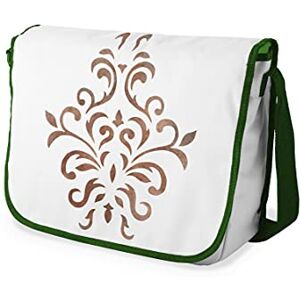 Bonamaison Digitalt tryckt messenger-skolväska med kaki rem för studenter, axelremsväska, kurirväska, axelväska för skolan, skolskolstarten, storlek: 29 x 36 cm, flerfärgad, Messenger skolväska Bonamaison Digitalt tryckt messenger-skolväska med kaki rem för studenter, axelremsväska, kurirväska, axelväska för skolan, skolskolstarten, storlek: 29 x 36 cm, flerfärgad, Messenger skolväska