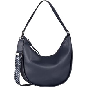 TOM TAILOR Tatiana dam hobo-väska axelväska medelstor, blå, Medium TOM TAILOR Tatiana dam hobo-väska axelväska medelstor, blå, Medium