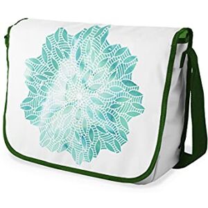 Bonamaison Digitalt tryckt messenger skolväska med kaki rem för studenter, axelremsväska, kurirväska, axelväska för skolan, skolskolstarten, storlek: 29 x 36 cm, flerfärgad, Messenger skolväska Bonamaison Digitalt tryckt messenger skolväska med kaki rem för studenter, axelremsväska, kurirväska, axelväska för skolan, skolskolstarten, storlek: 29 x 36 cm, flerfärgad, Messenger skolväska