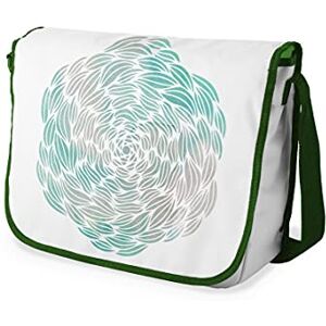 Bonamaison Le Jardin du Lin digital tryckt budbärare skolväskor med kaki rem för flickor och pojkar, tillbaka till skolan, kurirväskor för studenter, axelväskor, storlek: 29 x 36 cm, Mångfärgad, Messenger Bonamaison Le Jardin du Lin digital tryckt budbärare skolväskor med kaki rem för flickor och pojkar, tillbaka till skolan, kurirväskor för studenter, axelväskor, storlek: 29 x 36 cm, Mångfärgad, Messenger
