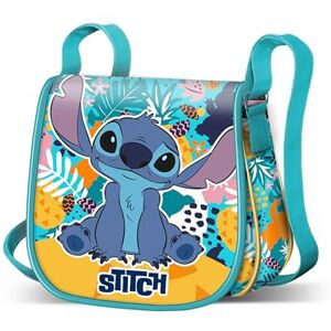 Disney Unisex barn mini muffin axelväska, turkos lila och söm, Turkos Lilo och Stitch Disney Unisex barn mini muffin axelväska, turkos lila och söm, Turkos Lilo och Stitch