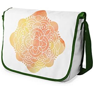 Bonamaison Digitalt tryckt messenger skolväska med kaki rem för studenter, axelremsväska, kurirväska, axelväska för skolan, skolskolstarten, storlek: 29 x 36 cm, flerfärgad, Messenger skolväska Bonamaison Digitalt tryckt messenger skolväska med kaki rem för studenter, axelremsväska, kurirväska, axelväska för skolan, skolskolstarten, storlek: 29 x 36 cm, flerfärgad, Messenger skolväska