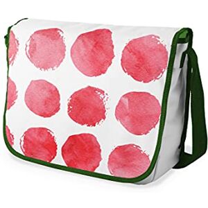 Bonamaison Digitalt tryckt messenger skolväska med kaki rem för studenter, axelremsväska, kurirväska, axelväska för skolan, skolskolstarten, storlek: 29 x 36 cm, flerfärgad, Messenger skolväska Bonamaison Digitalt tryckt messenger skolväska med kaki rem för studenter, axelremsväska, kurirväska, axelväska för skolan, skolskolstarten, storlek: 29 x 36 cm, flerfärgad, Messenger skolväska