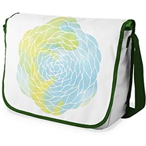 Bonamaison Messenger skolväskor med digitalt tryck med khaki remmar för flickor och pojkar, kurirväskor för elever, axelväskor, storlek: 29 x 36 cm Bonamaison Messenger skolväskor med digitalt tryck med khaki remmar för flickor och pojkar, kurirväskor för elever, axelväskor, storlek: 29 x 36 cm