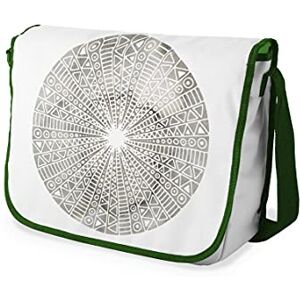 Bonamaison Digitalt tryckt messenger-skolväska med kaki rem för studenter, axelremsväska, kurirväska, axelväska för skolan, skolskolstarten, storlek: 29 x 36 cm, flerfärgad, Messenger skolväska Bonamaison Digitalt tryckt messenger-skolväska med kaki rem för studenter, axelremsväska, kurirväska, axelväska för skolan, skolskolstarten, storlek: 29 x 36 cm, flerfärgad, Messenger skolväska