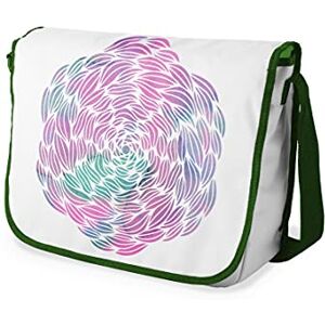Bonamaison Digitalt tryckt messenger skolväska med kaki rem för studenter, axelremsväska, kurirväska, axelväska för skolan, skolskolstarten, storlek: 29 x 36 cm, flerfärgad, Messenger skolväska Bonamaison Digitalt tryckt messenger skolväska med kaki rem för studenter, axelremsväska, kurirväska, axelväska för skolan, skolskolstarten, storlek: 29 x 36 cm, flerfärgad, Messenger skolväska