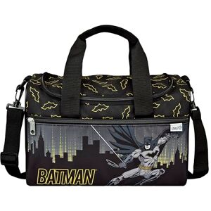 Scooli Batman sportväska för barn 23 x 35 x 16 cm stort huvudfack justerbar axelrem skoltillbehör axelväska Scooli Batman sportväska för barn 23 x 35 x 16 cm stort huvudfack justerbar axelrem skoltillbehör axelväska