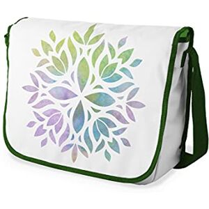 Bonamaison Digitalt tryckt messenger-skolväska med kaki rem för studenter, axelremsväska, kurirväska, axelväska för skolan, skolskolstarten, storlek: 29 x 36 cm, flerfärgad, Messenger skolväska Bonamaison Digitalt tryckt messenger-skolväska med kaki rem för studenter, axelremsväska, kurirväska, axelväska för skolan, skolskolstarten, storlek: 29 x 36 cm, flerfärgad, Messenger skolväska