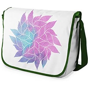 Bonamaison Digitalt tryckt messenger skolväska med kaki rem för studenter, axelremsväska, kurirväska, axelväska för skolan, skolskolstarten, storlek: 29 x 36 cm, flerfärgad, Messenger skolväska Bonamaison Digitalt tryckt messenger skolväska med kaki rem för studenter, axelremsväska, kurirväska, axelväska för skolan, skolskolstarten, storlek: 29 x 36 cm, flerfärgad, Messenger skolväska