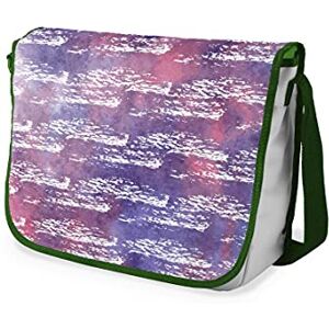 Bonamaison Digitalt tryckt messenger skolväska med kaki rem för studenter, axelremsväska, kurirväska, axelväska för skolan, skolskolstarten, storlek: 29 x 36 cm, flerfärgad, Messenger skolväska Bonamaison Digitalt tryckt messenger skolväska med kaki rem för studenter, axelremsväska, kurirväska, axelväska för skolan, skolskolstarten, storlek: 29 x 36 cm, flerfärgad, Messenger skolväska