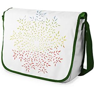 Bonamaison Digitalt tryckt messenger skolväska med kaki rem för studenter, axelremsväska, kurirväska, axelväska för skolan, skolskolstarten, storlek: 29 x 36 cm, flerfärgad, Messenger skolväska Bonamaison Digitalt tryckt messenger skolväska med kaki rem för studenter, axelremsväska, kurirväska, axelväska för skolan, skolskolstarten, storlek: 29 x 36 cm, flerfärgad, Messenger skolväska