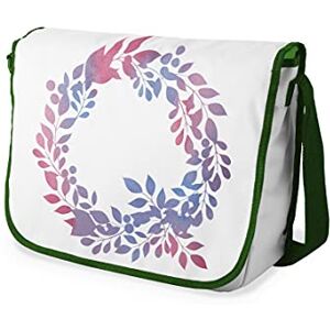 Bonamaison Digitalt tryckt messenger-skolväska med kaki-rem för studenter, axelremsväska, kurirväska, axelväska för skolan, skolstarten, storlek: 29 x 36 cm, flerfärgad, Messenger skolväska Bonamaison Digitalt tryckt messenger-skolväska med kaki-rem för studenter, axelremsväska, kurirväska, axelväska för skolan, skolstarten, storlek: 29 x 36 cm, flerfärgad, Messenger skolväska
