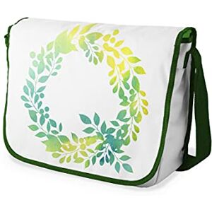 Bonamaison Digitalt tryckt messenger-skolväska med kaki rem för studenter, axelremsväska, kurirväska, axelväska för skolan, skolskolstarten, storlek: 29 x 36 cm, flerfärgad, Messenger skolväska Bonamaison Digitalt tryckt messenger-skolväska med kaki rem för studenter, axelremsväska, kurirväska, axelväska för skolan, skolskolstarten, storlek: 29 x 36 cm, flerfärgad, Messenger skolväska