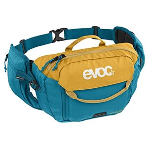 EVOC HIP PACK 3l Hip Bag Midjeväska (3l kapacitet, AIRFLOW CONTACT SYSTEM, justerbart höftbälte, VENTI FLAP-system), Clay Yellow/Ocean EVOC HIP PACK 3l Hip Bag Midjeväska (3l kapacitet, AIRFLOW CONTACT SYSTEM, justerbart höftbälte, VENTI FLAP-system), Clay Yellow/Ocean