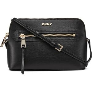 DKNY kvinnors Bryant AVE TZ Demi Crossbody handväska, BLK/Guld, Blå/guld DKNY kvinnors Bryant AVE TZ Demi Crossbody handväska, BLK/Guld, Blå/guld