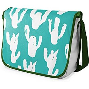 Bonamaison Digitalt tryckt messenger-skolväska med kaki rem för studenter, axelremsväska, kurirväska, axelväska för skolan, skolskolstarten, storlek: 29 x 36 cm Bonamaison Digitalt tryckt messenger-skolväska med kaki rem för studenter, axelremsväska, kurirväska, axelväska för skolan, skolskolstarten, storlek: 29 x 36 cm