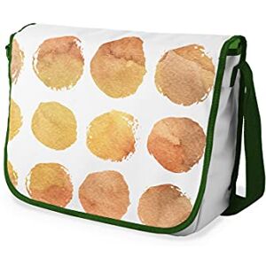 Bonamaison Messenger skolväskor med digitalt tryck med khaki remmar för flickor och pojkar, kurirväskor för elever, axelväskor, storlek: 29 x 36 cm Bonamaison Messenger skolväskor med digitalt tryck med khaki remmar för flickor och pojkar, kurirväskor för elever, axelväskor, storlek: 29 x 36 cm