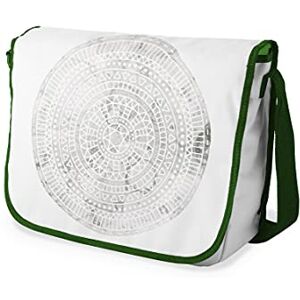 Bonamaison Digitalt tryckt messenger skolväska med kaki rem för studenter, axelremsväska, kurirväska, axelväska för skolan, skolskolstarten, storlek: 29 x 36 cm, flerfärgad, Messenger skolväska Bonamaison Digitalt tryckt messenger skolväska med kaki rem för studenter, axelremsväska, kurirväska, axelväska för skolan, skolskolstarten, storlek: 29 x 36 cm, flerfärgad, Messenger skolväska