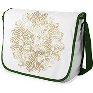 Bonamaison Digitalt tryckt messenger skolväska med kaki rem för studenter, axelremsväska, kurirväska, axelväska för skolan, skolskolstarten, storlek: 29 x 36 cm, flerfärgad, Messenger skolväska Bonamaison Digitalt tryckt messenger skolväska med kaki rem för studenter, axelremsväska, kurirväska, axelväska för skolan, skolskolstarten, storlek: 29 x 36 cm, flerfärgad, Messenger skolväska