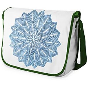 Bonamaison Messenger skolväskor med digitalt tryck med khaki remmar för flickor och pojkar, kurirväskor för elever, axelväskor, storlek: 29 x 36 cm Bonamaison Messenger skolväskor med digitalt tryck med khaki remmar för flickor och pojkar, kurirväskor för elever, axelväskor, storlek: 29 x 36 cm