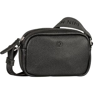 TOM TAILOR Denim Fara dam axelväska handväska medium, svart, Mittelgroß TOM TAILOR Denim Fara dam axelväska handväska medium, svart, Mittelgroß