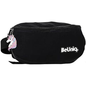 PASO Unisex ungdom, BeUniq midjeväska, svart, 13 x 24 x 9 cm PASO Unisex ungdom, BeUniq midjeväska, svart, 13 x 24 x 9 cm