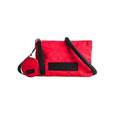 Desigual Bols_prisma Dortmund 22SAXA86 Väska, Röd, 27.2 x 17.5 cm Desigual Bols_prisma Dortmund 22SAXA86 Väska, Röd, 27.2 x 17.5 cm