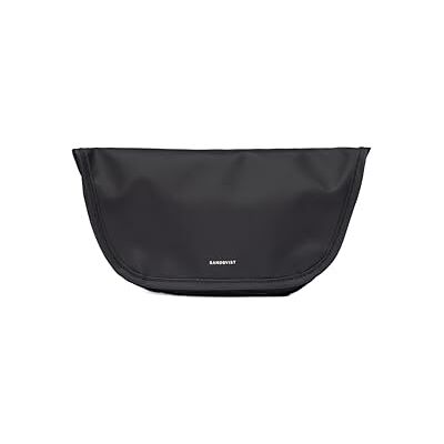 Sandqvist Stream Magväska, Svart, 0,5 L, Vattentät och återvunna material. Unisex, dam och herr. Sandqvist Stream Magväska, Svart, 0,5 L, Vattentät och återvunna material. Unisex, dam och herr.