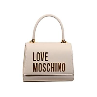 Love Moschino JC4024PP1LKD0110, handväska, dam, elfenben, en storlek, Elfenben, Taglia unica Love Moschino JC4024PP1LKD0110, handväska, dam, elfenben, en storlek, Elfenben, Taglia unica